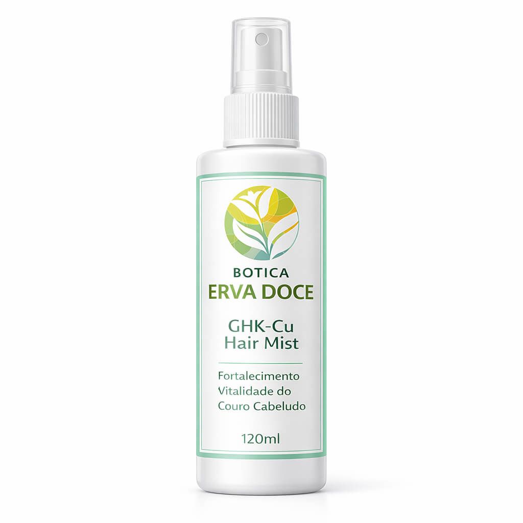 GHK-Cu Hair Mist Fortalecimento e Vitalidade do Cabelo 120ml