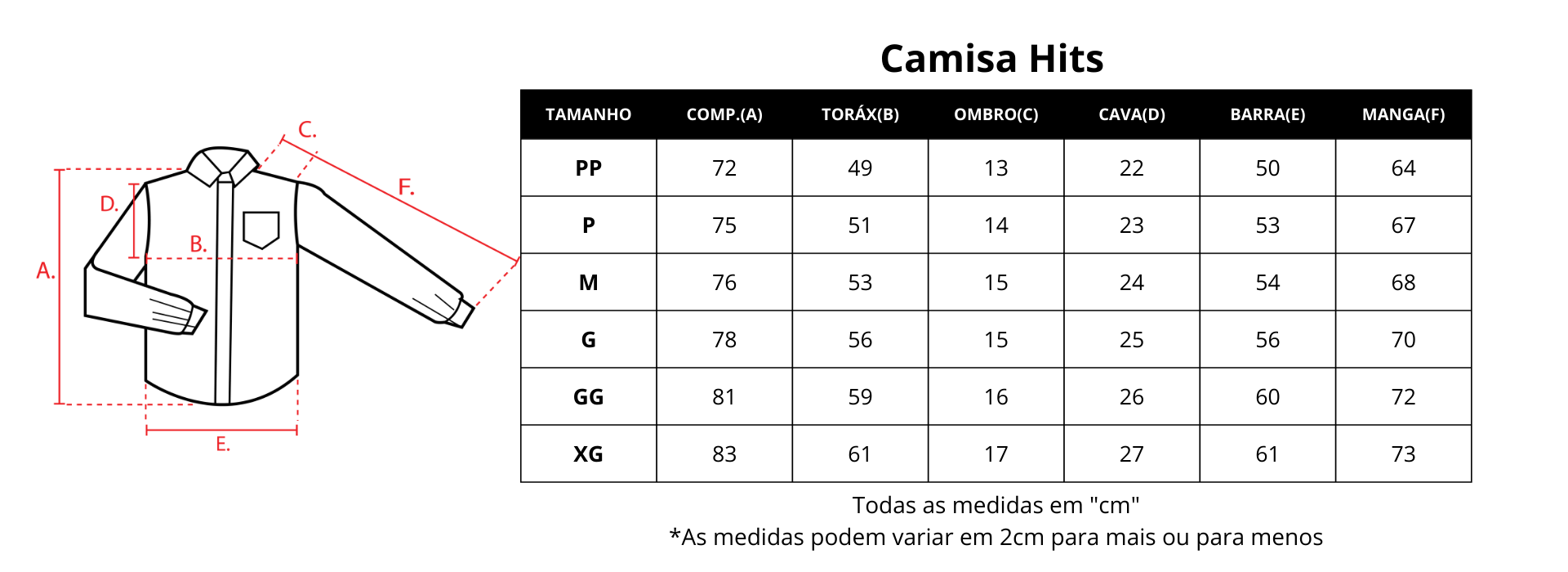 Guia de medidas