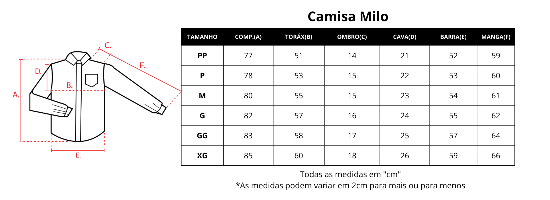 Guia de medidas