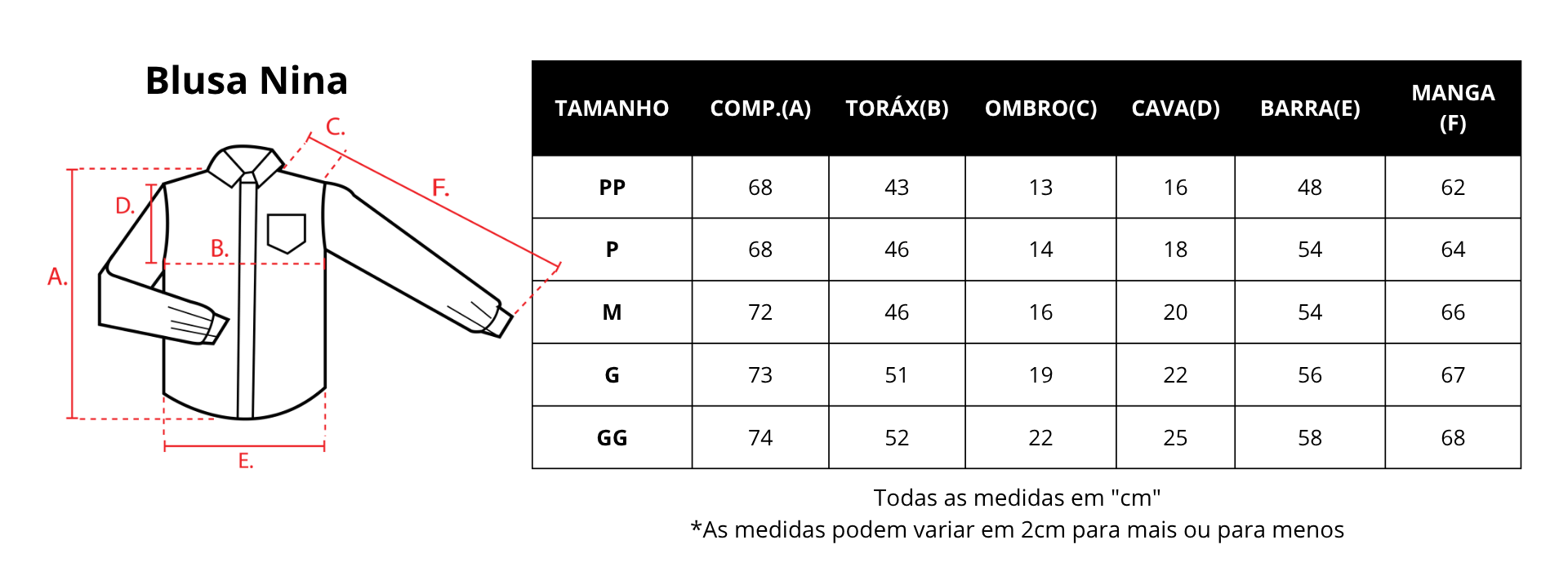 Guia de medidas