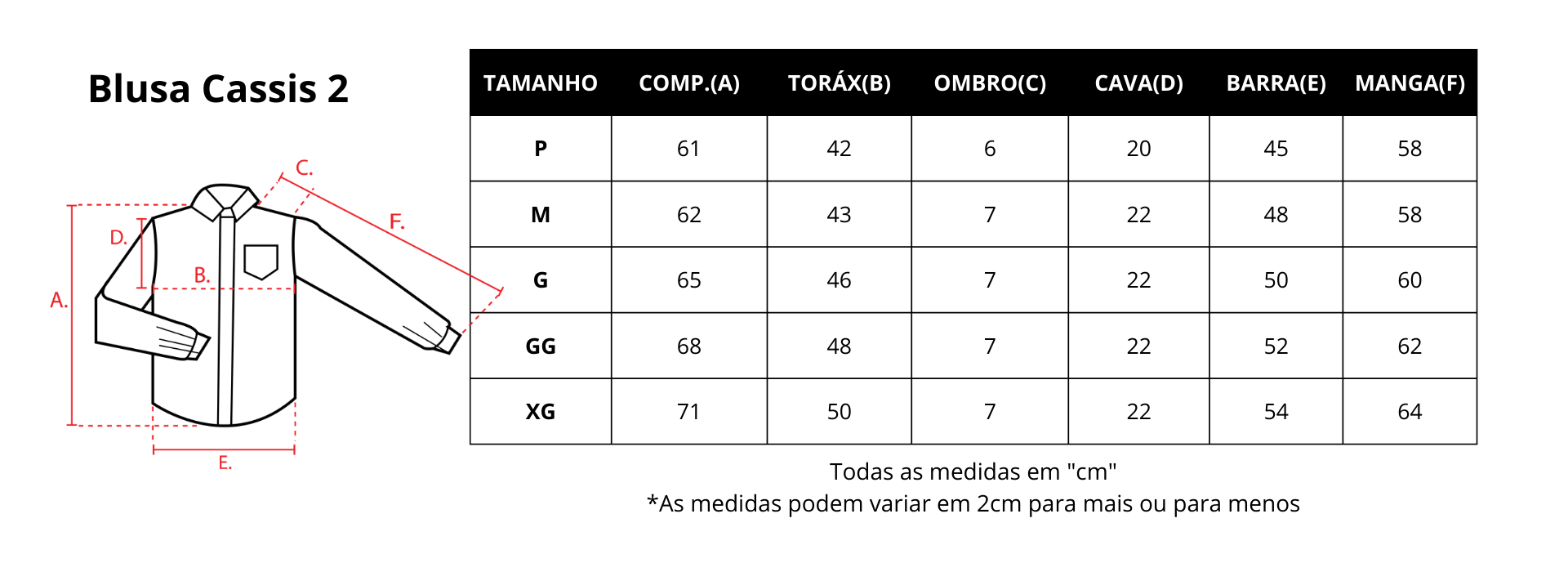 Guia de medidas