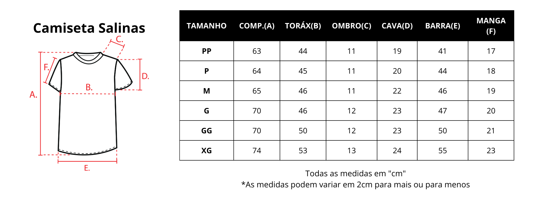 Guia de medidas