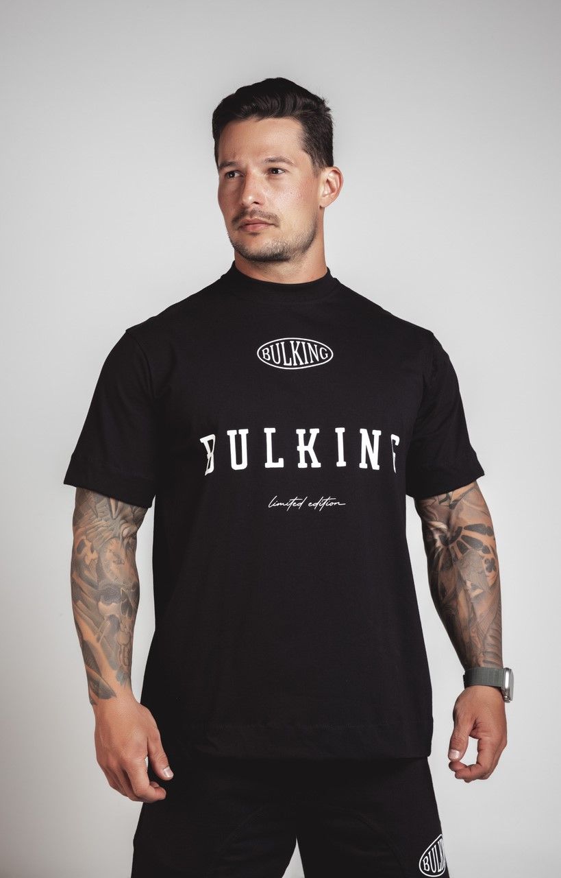 CAMISETA OVERSIZED BRONX PRETA - BULKING