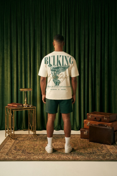 CAMISETA OVERSIZED MONARCH PRETA - BULKING