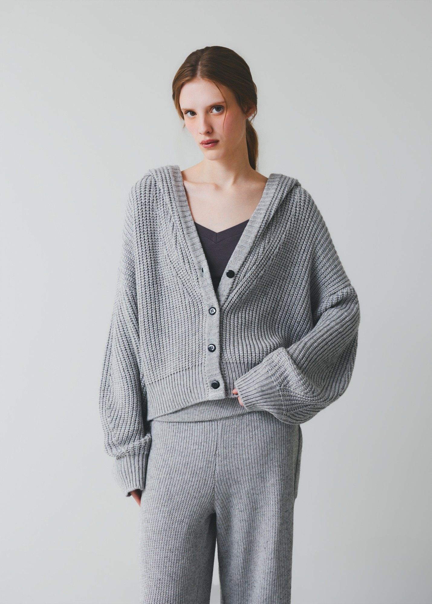 Oslo Knit Set - Cinza