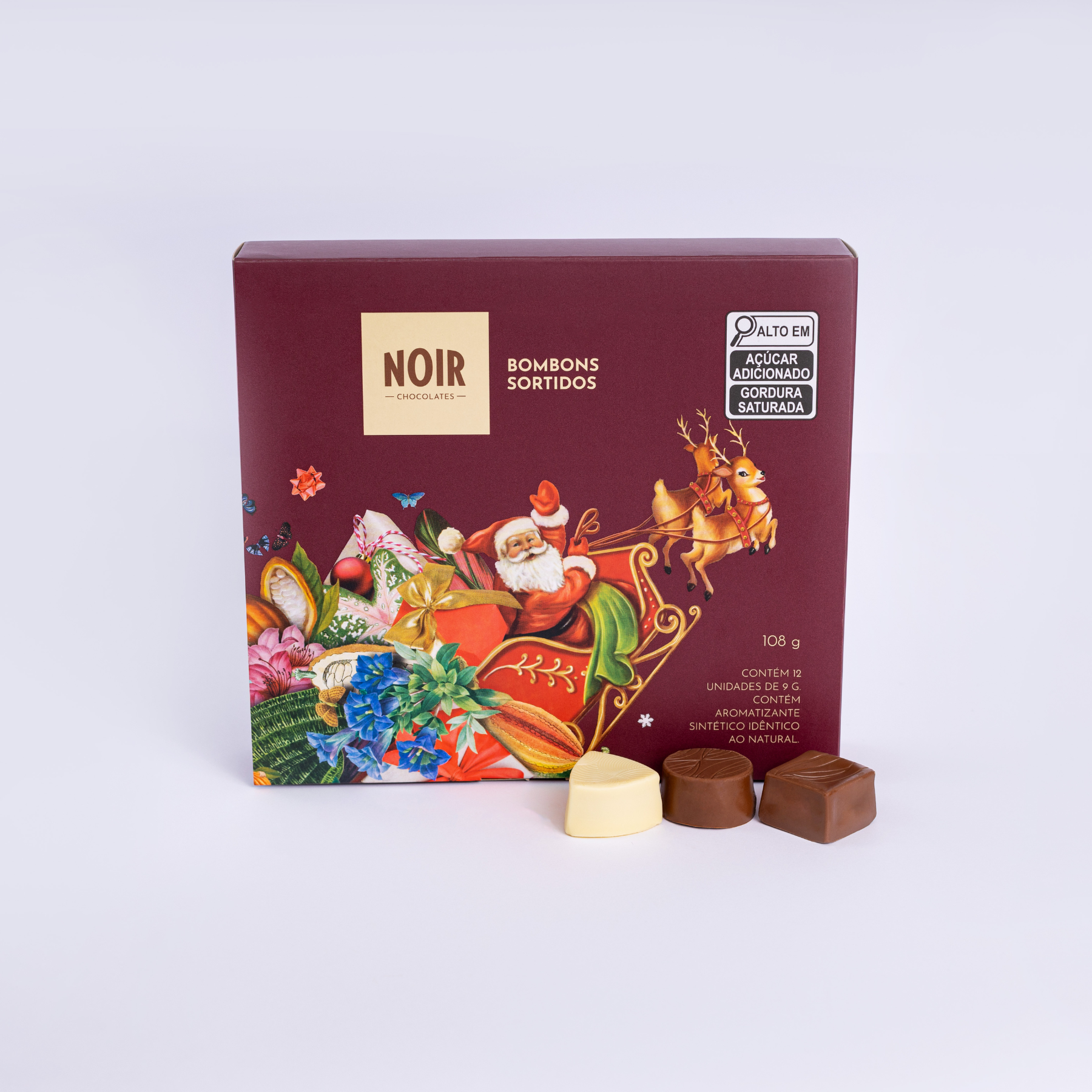 未開封 BONBONERO ND Ver.2 NATAL DESIGN CX FORMATOS NATAL BB SORT 108G - Noir Chocolates