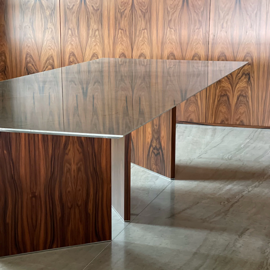 Zoom Mesa de Jantar Stripe Retangular 3