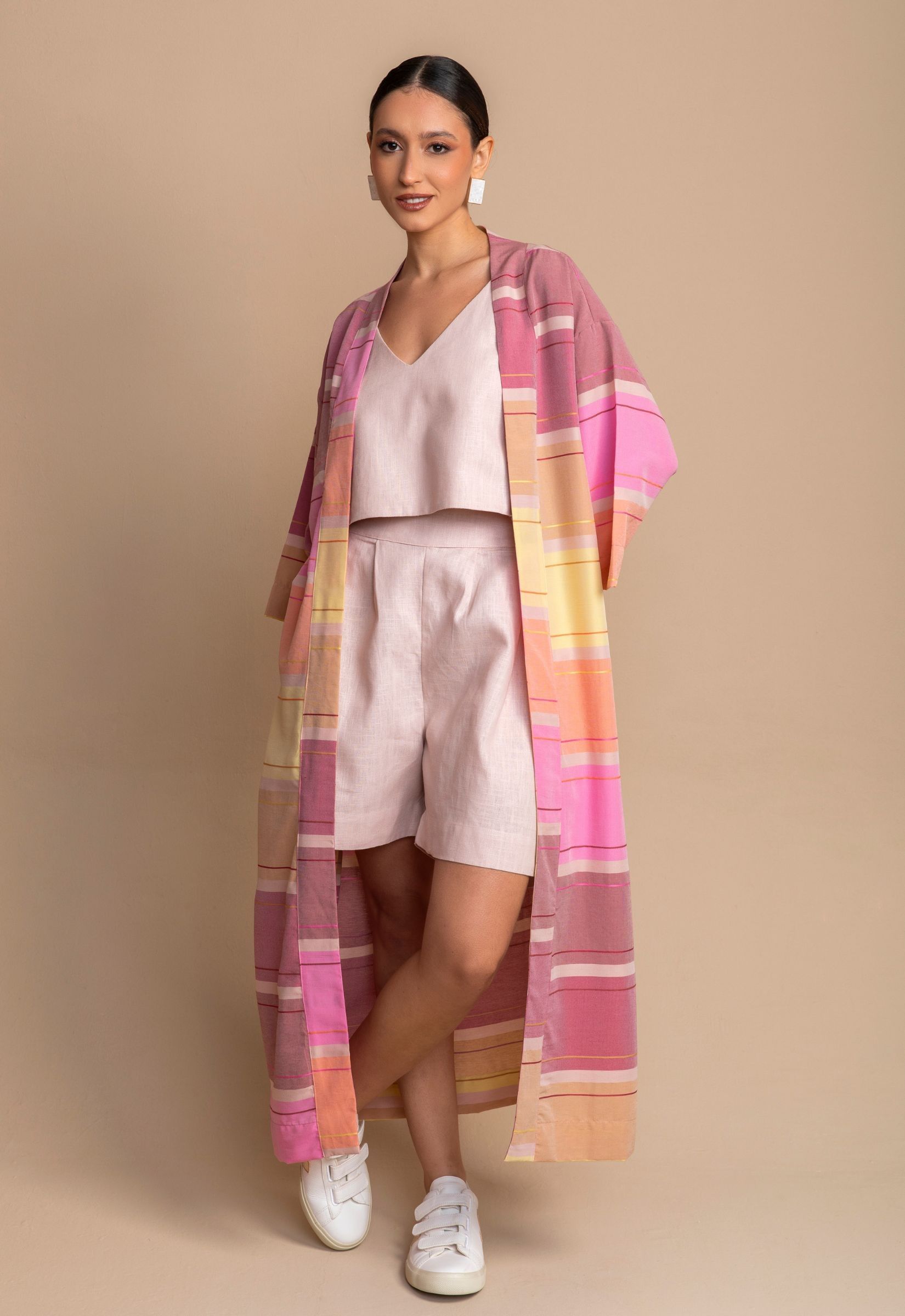 Kimono de crochê Aconchego | Catarina Mina