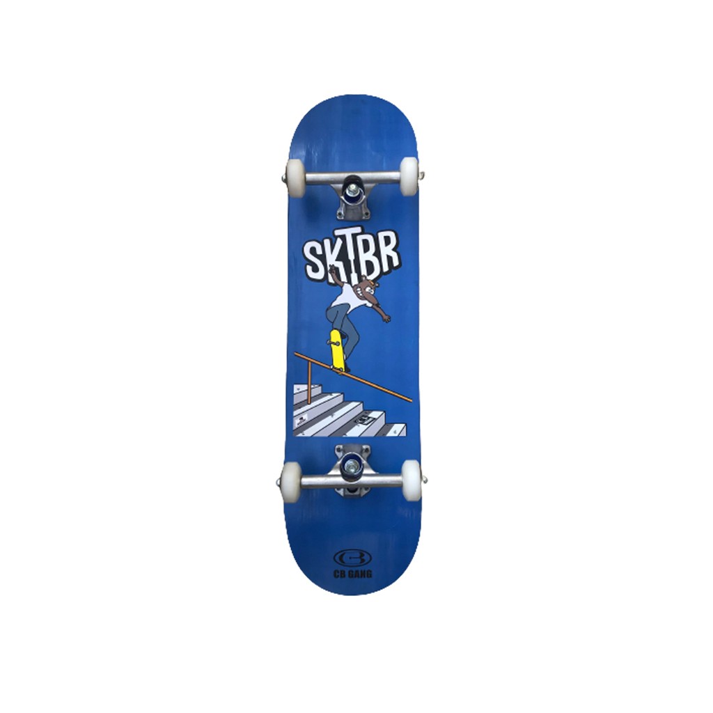 Skate Montado CBGANG SKTBR Mouse Blue - CB Skate Shop