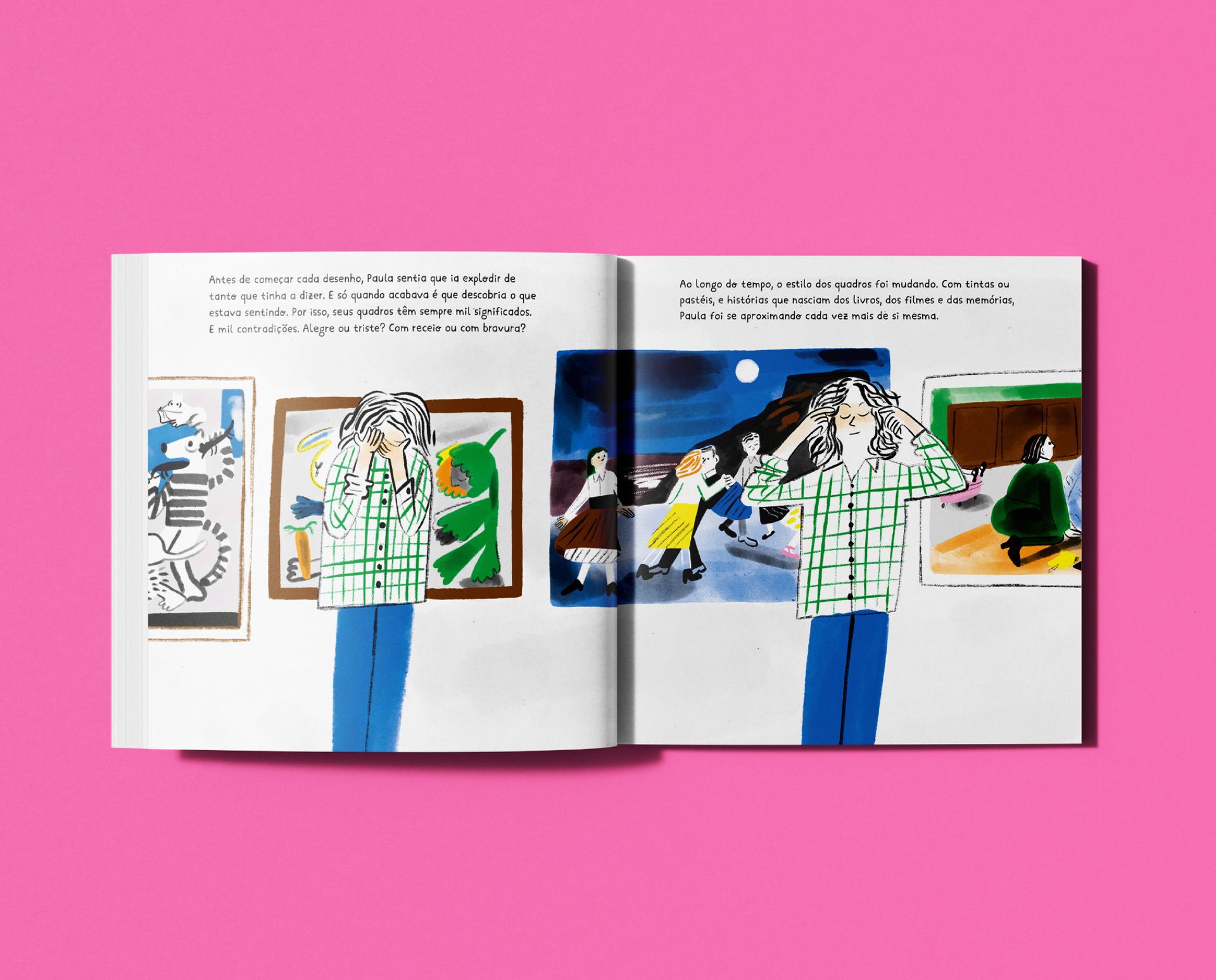 Virar o medo ao contrário, como a Paula Rego | Turning fear inside out, just like Paula Rego