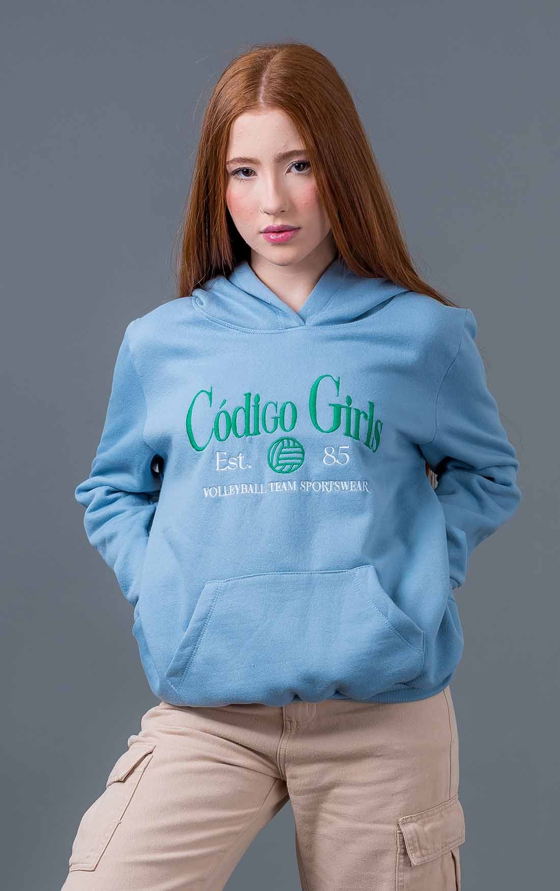 Moletom feminino hot sale codigo girl