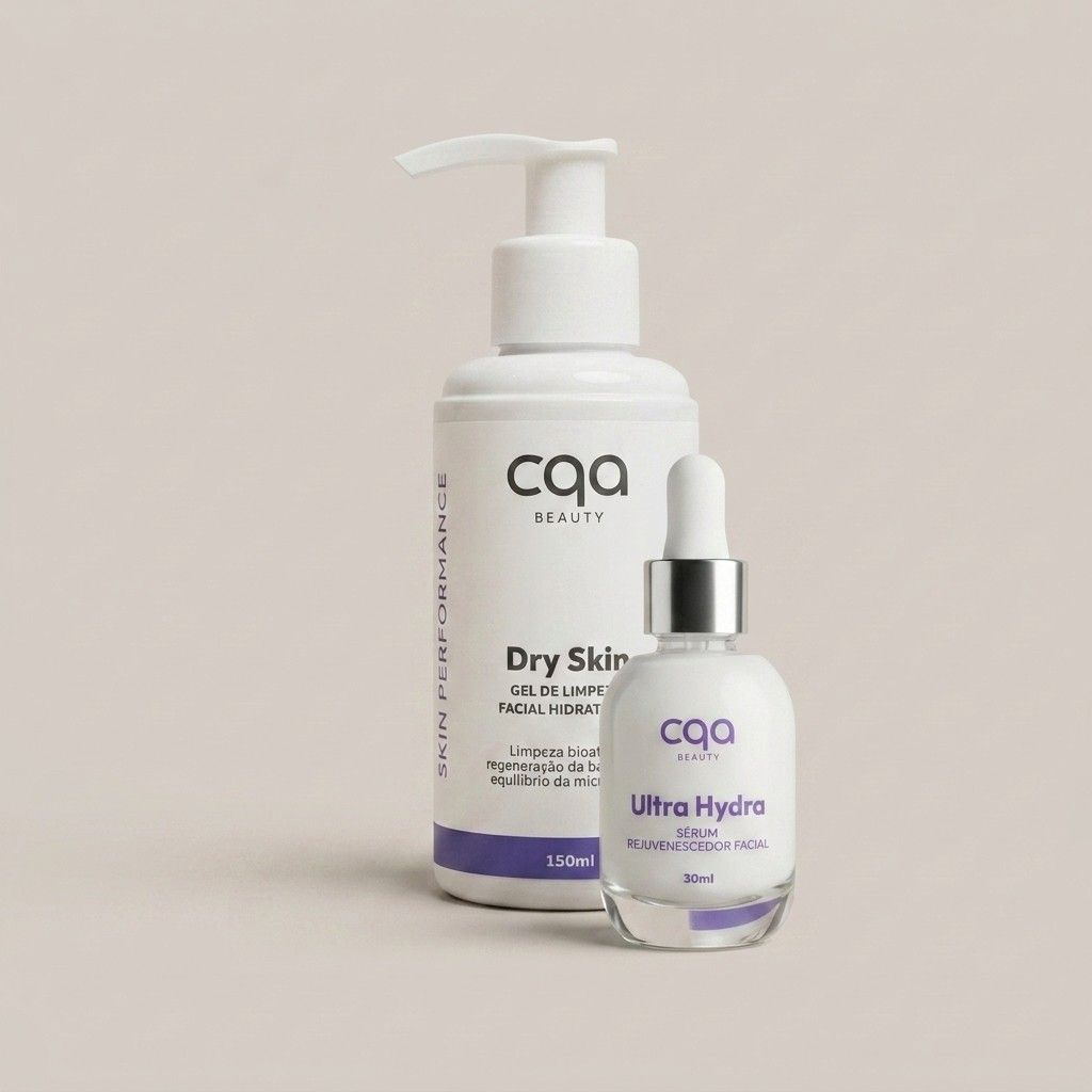 Kit Ultra Hydra + Dry Derma — Hidratação para Pele Seca | CQA