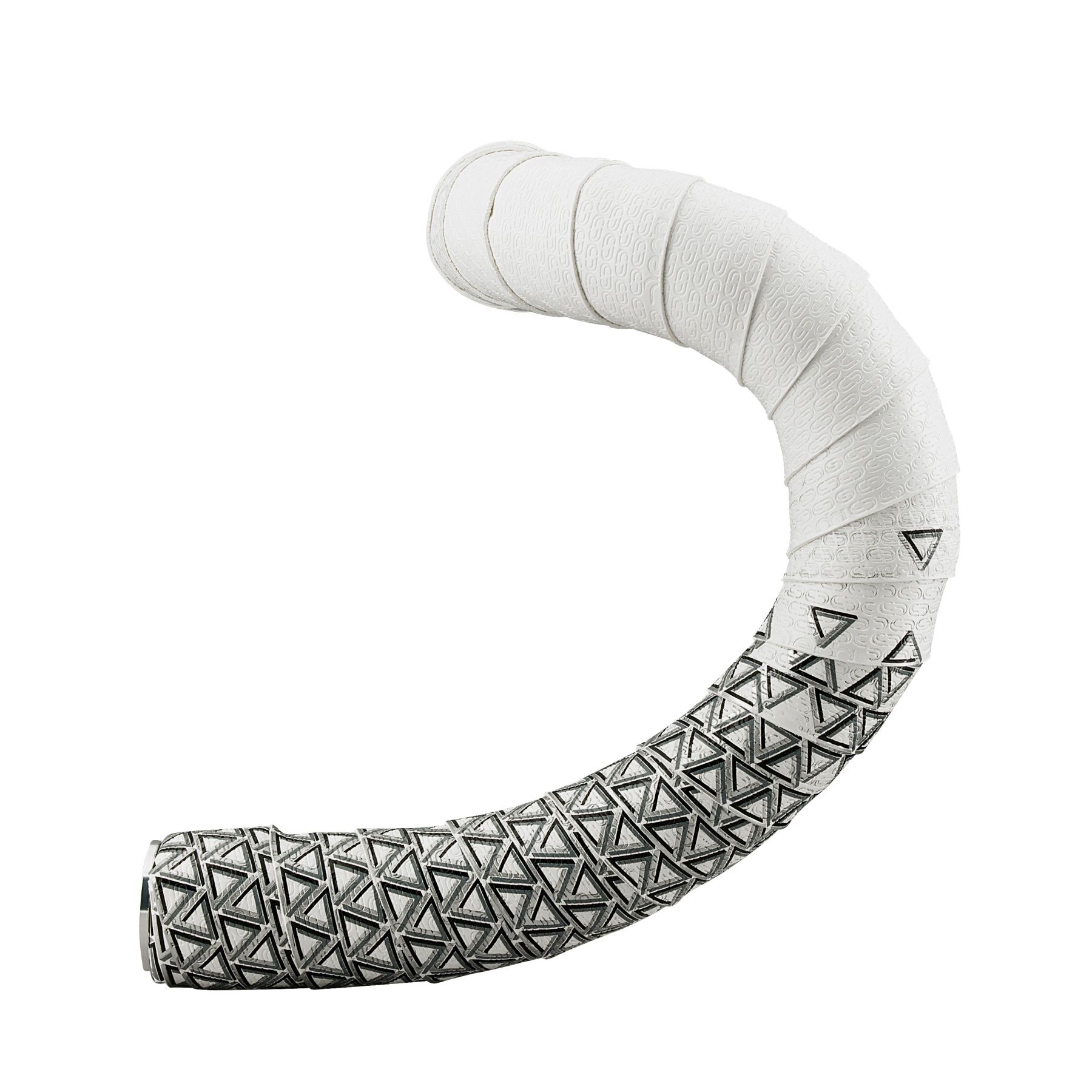 Fita de Guidão Deda Nastro Texturizada - Dupla Camada - gel adesivo - 2,5mm - Branco/Preto