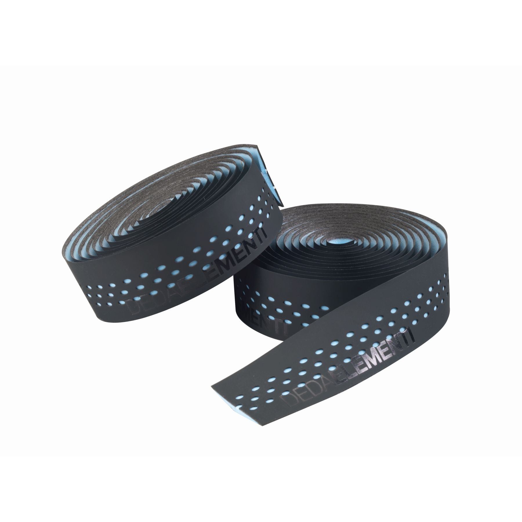 Fita de Guidão Deda Presa Tape - Nastro - Dupla Camada - Perfurada -  Preto/Azul