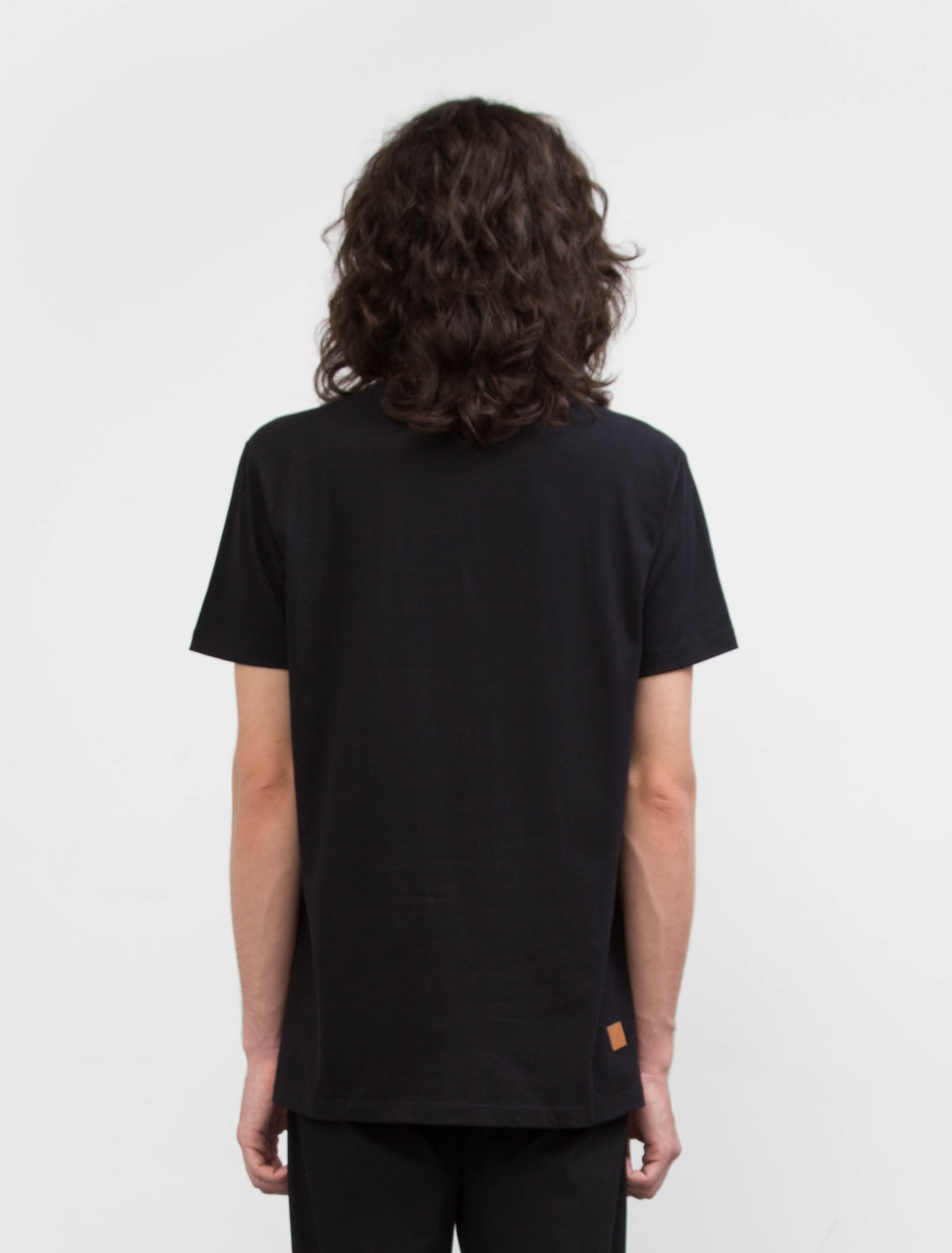 T-Shirt Cotton Pima Preta - Cotton Project