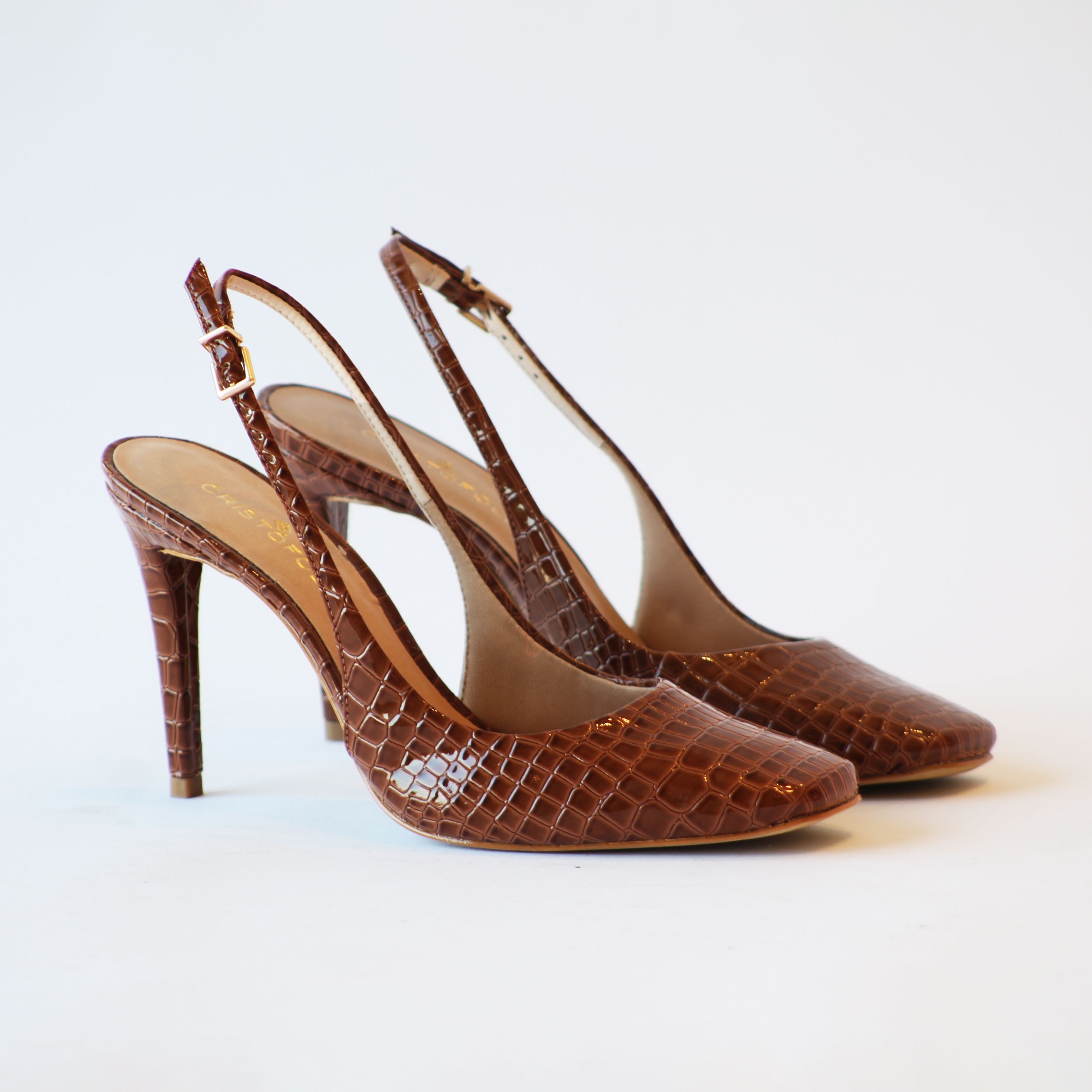 SLINGBACK CRISTÓFOLI MARI CARAMELO