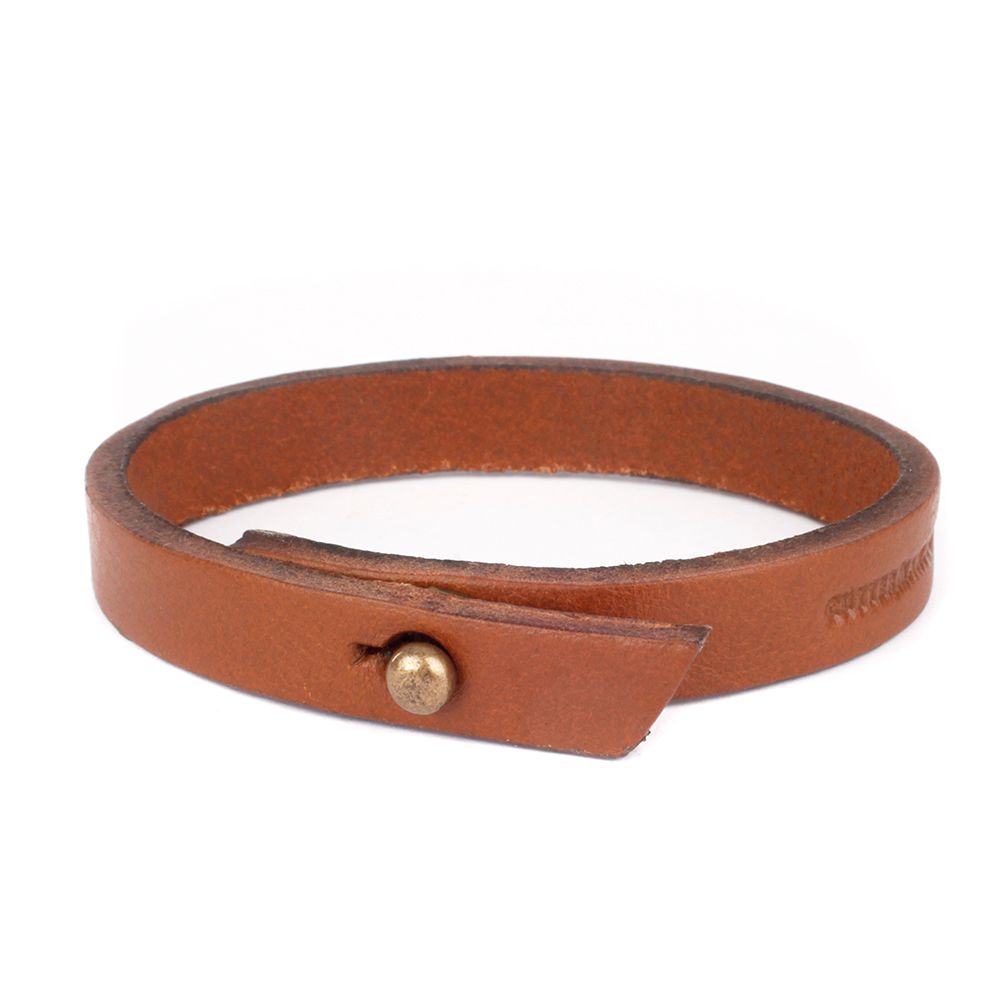 Bracelete COURO Cutterman - Tan — Cutterman