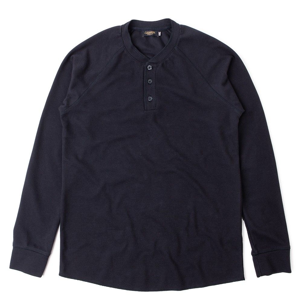 Camisa Henley - Preta