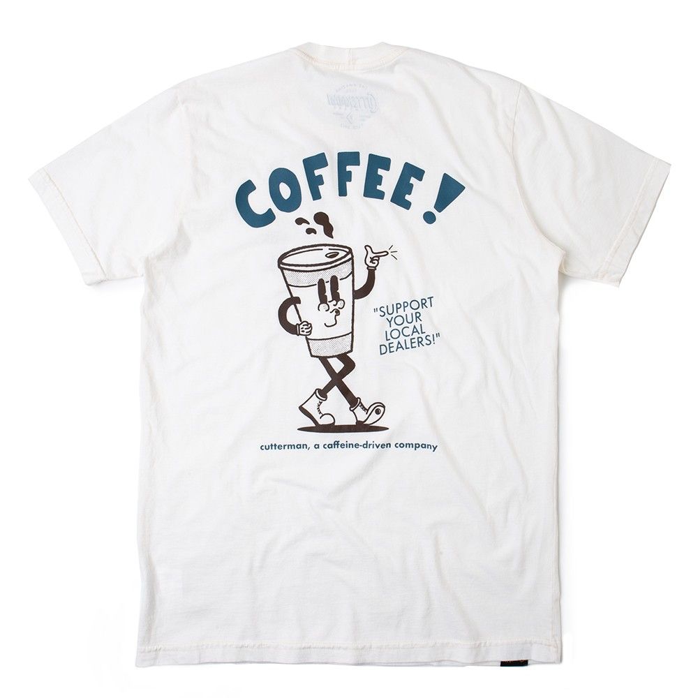 Camiseta COFFEE - Off White — Cutterman