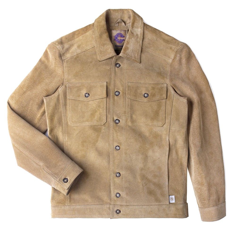 Jaqueta couro HOG - BEGE — Cutterman