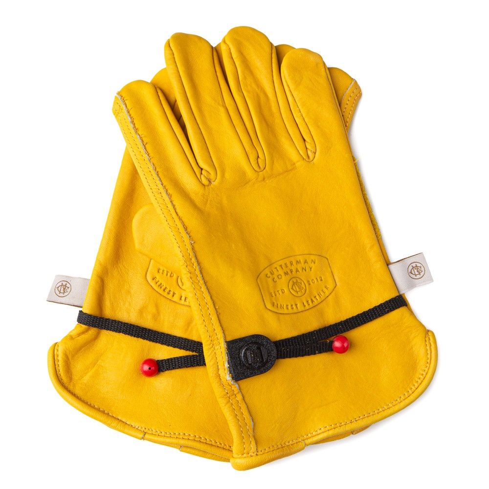 Luva MOTO corda - Mustard