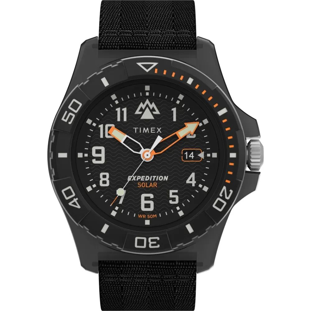 Relógio Timex Expedition North®️ Freedive Ocean Solar - Preto