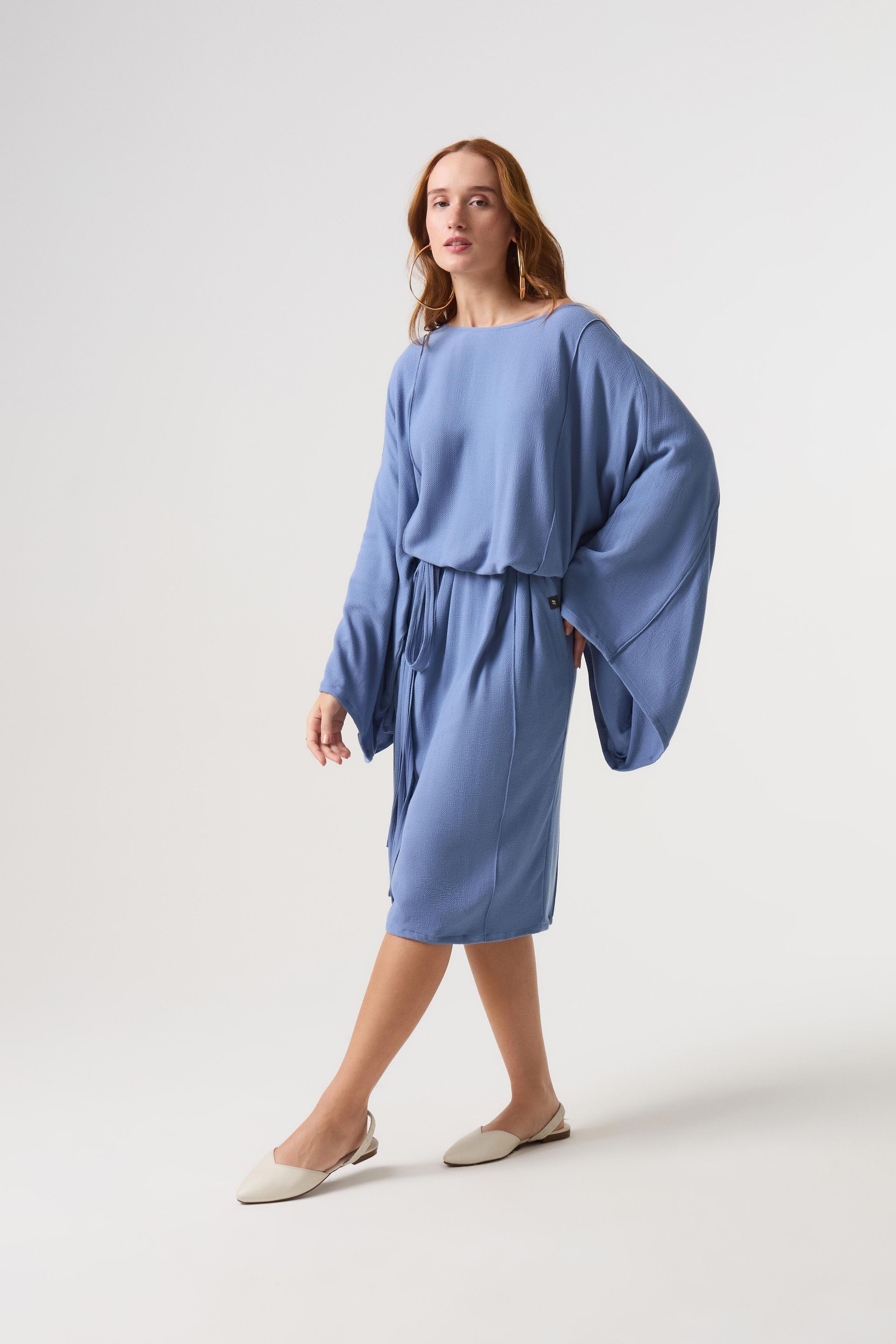 Foto do produto VESTIDO HOF AZUL PETRÓLEO