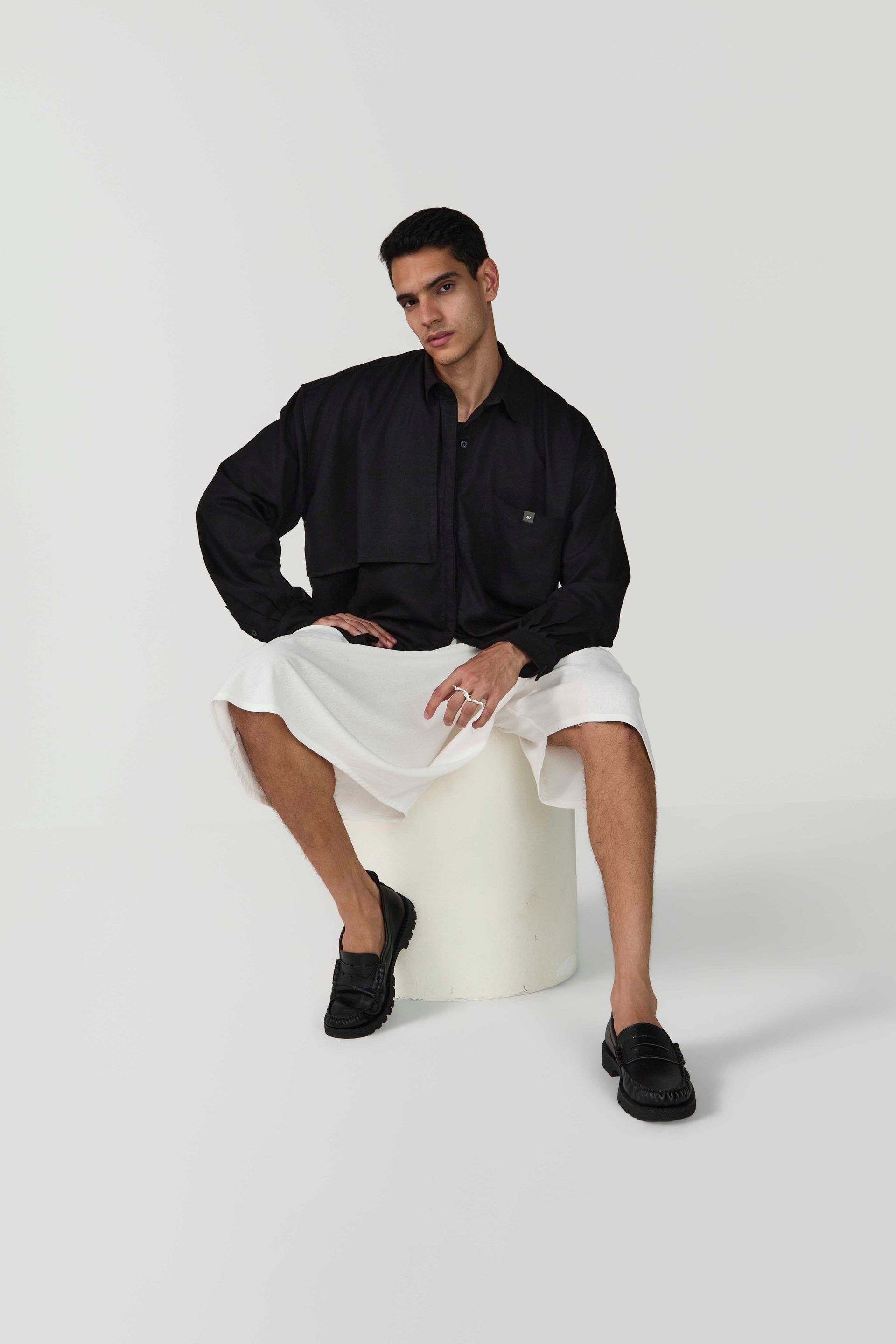 Foto do produto CAMISA BÁRIO PRETO