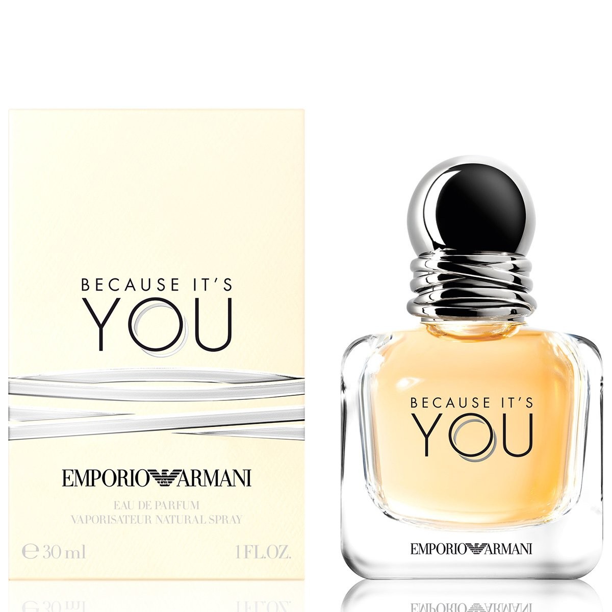 Emporio armani because it's you eau de parfum 30ml new arrivals