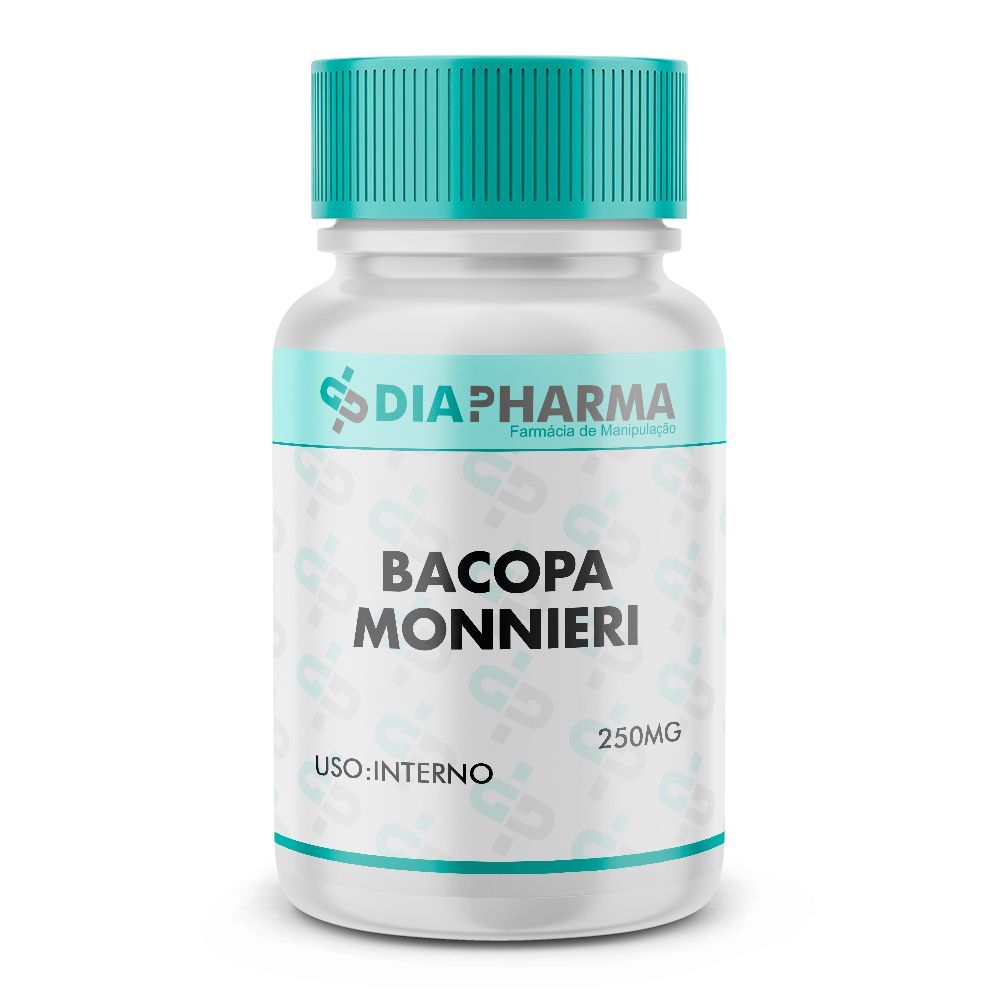 Bacopa Monnieri 250mg 60 Cápsulas