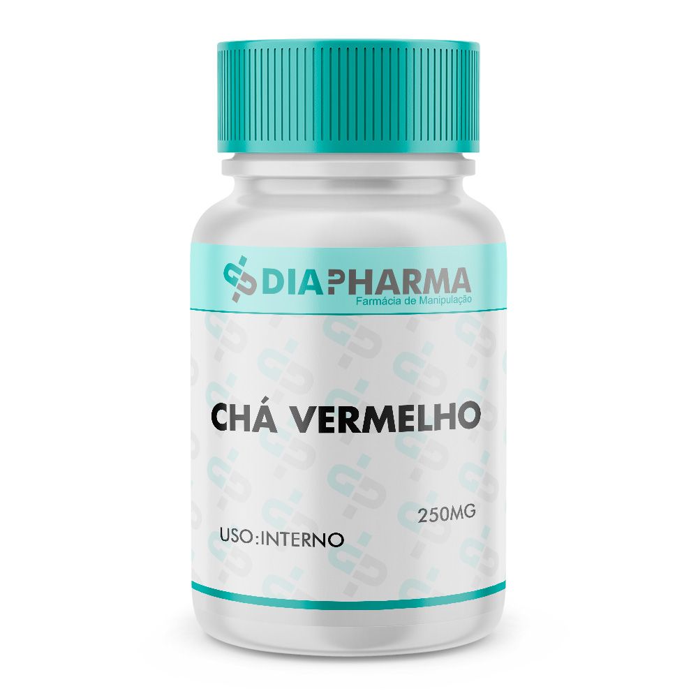 Chá Vermelho 250mg 120 Cápsulas