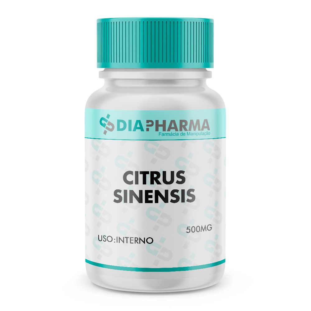 Citrus Sinensis (Laranja Moro) 500mg 30 Cápsulas