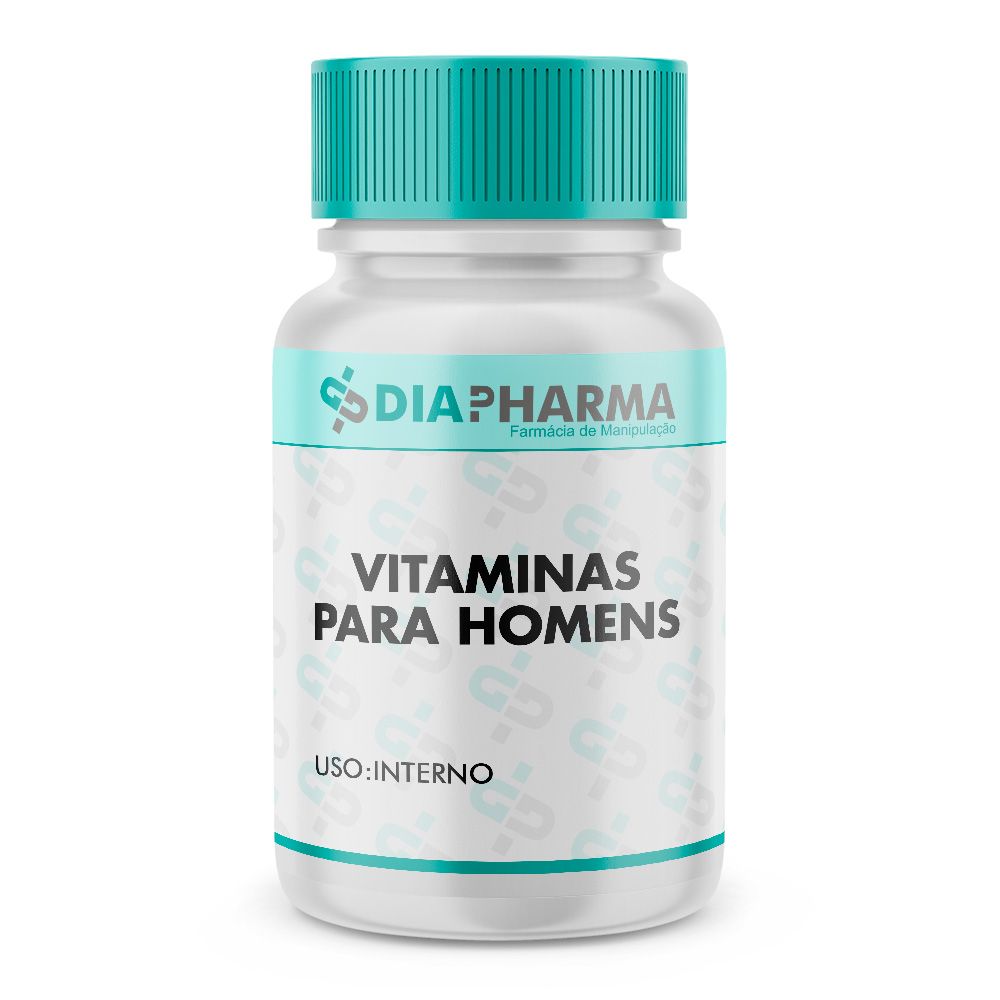 Complexo de Vitaminas para homens 30 Cápsulas