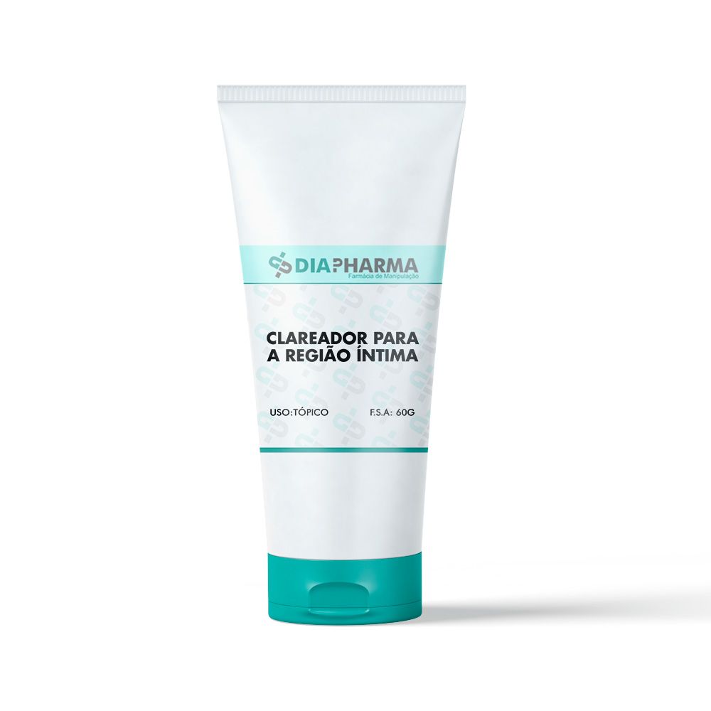 Creme clareador para região íntima 60g