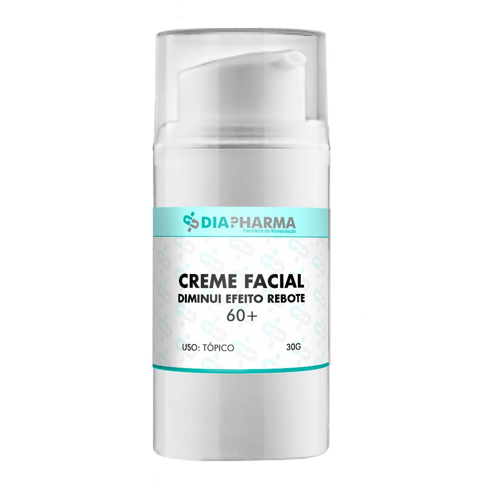 Creme Facial Diminui Efeito Rebote (60+) 30g