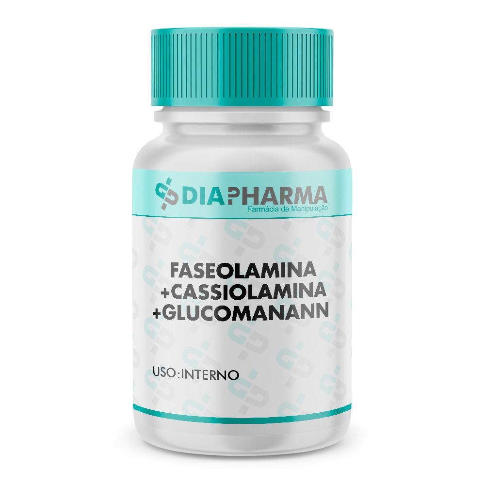 Faseolamina + Cassiolamina + Glucomanann 60 Doses