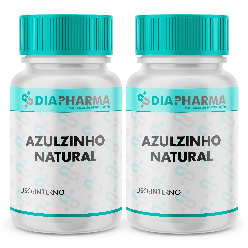 Kit 2 Frascos de Azulzinho Natural 30 Doses