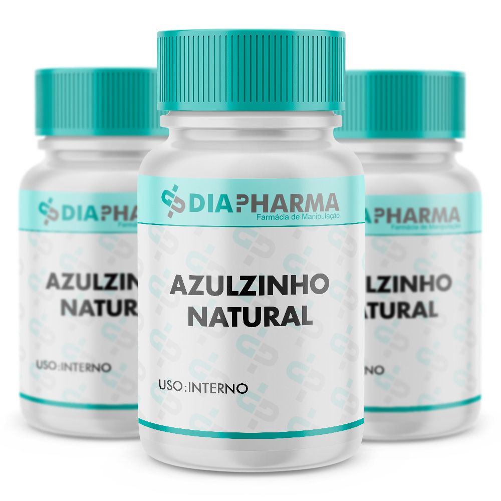 Kit 3 Frascos de Azulzinho Natural 30 Doses