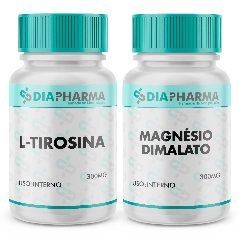 Kit Bem Estar - L-Tirosina + Magnésio Dimalato