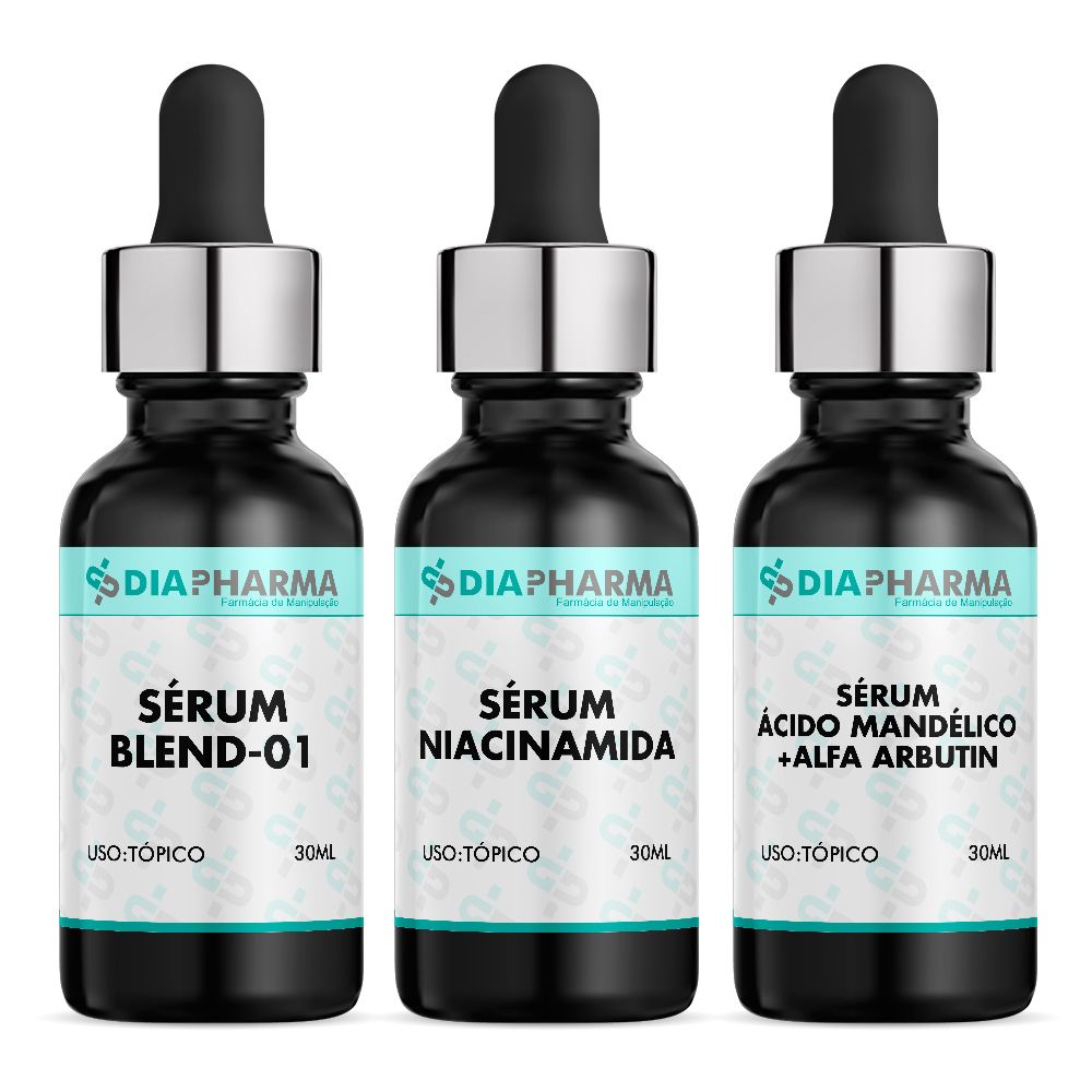 Kit Sérum Facial Trio Anti-Acne