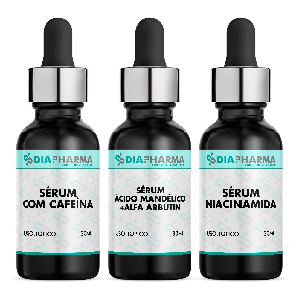 Kit Sérum Facial Trio Anti-Manchas