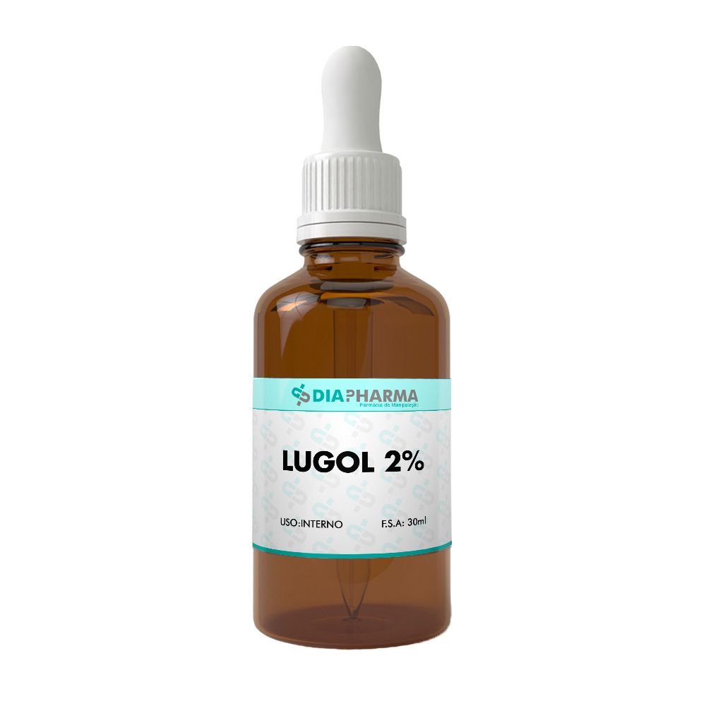 Lugol 2% Iodo Inorgânico 30ml