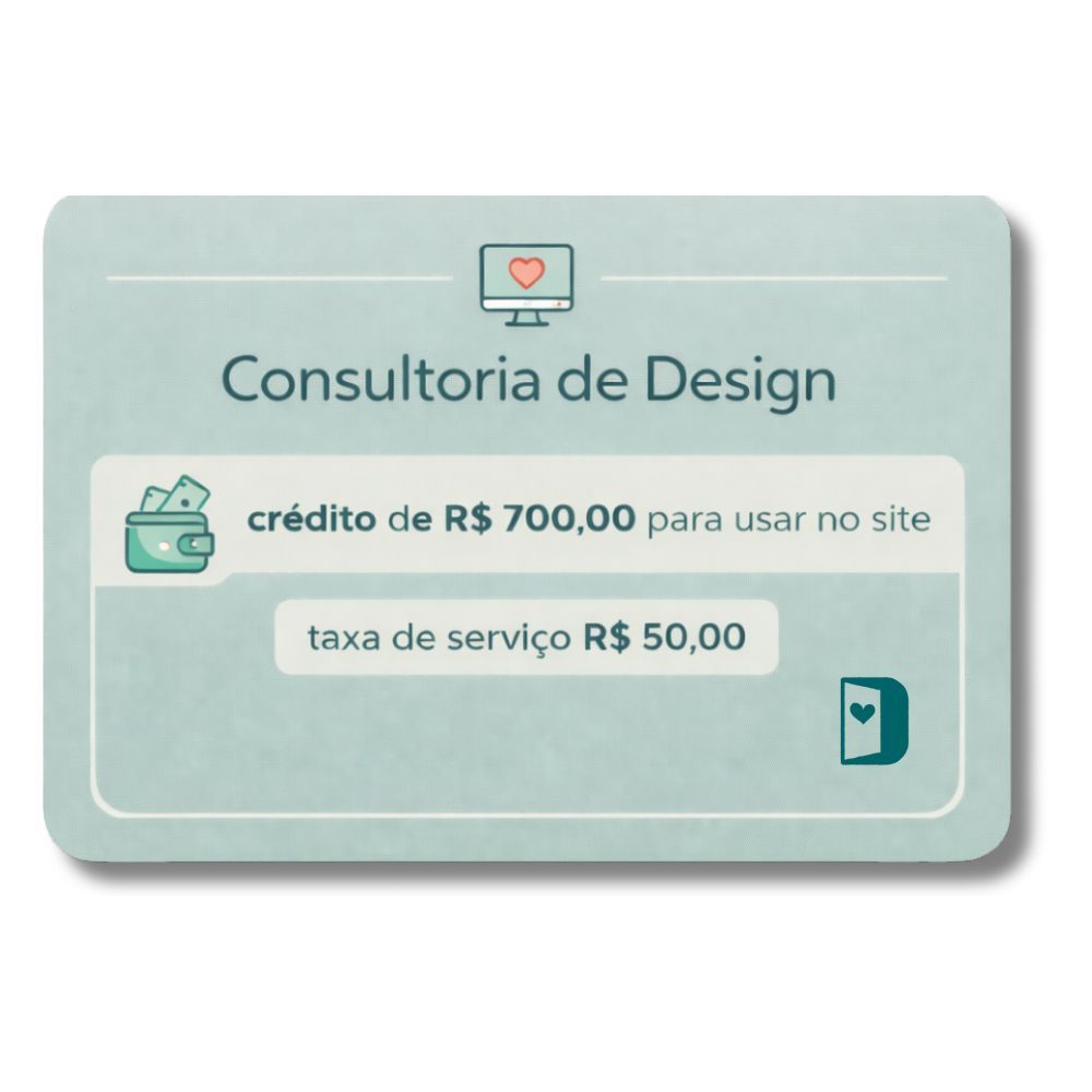 [Institucional] Consultoria de Design - Decor 350 - Botão - Bloco 5 - Único