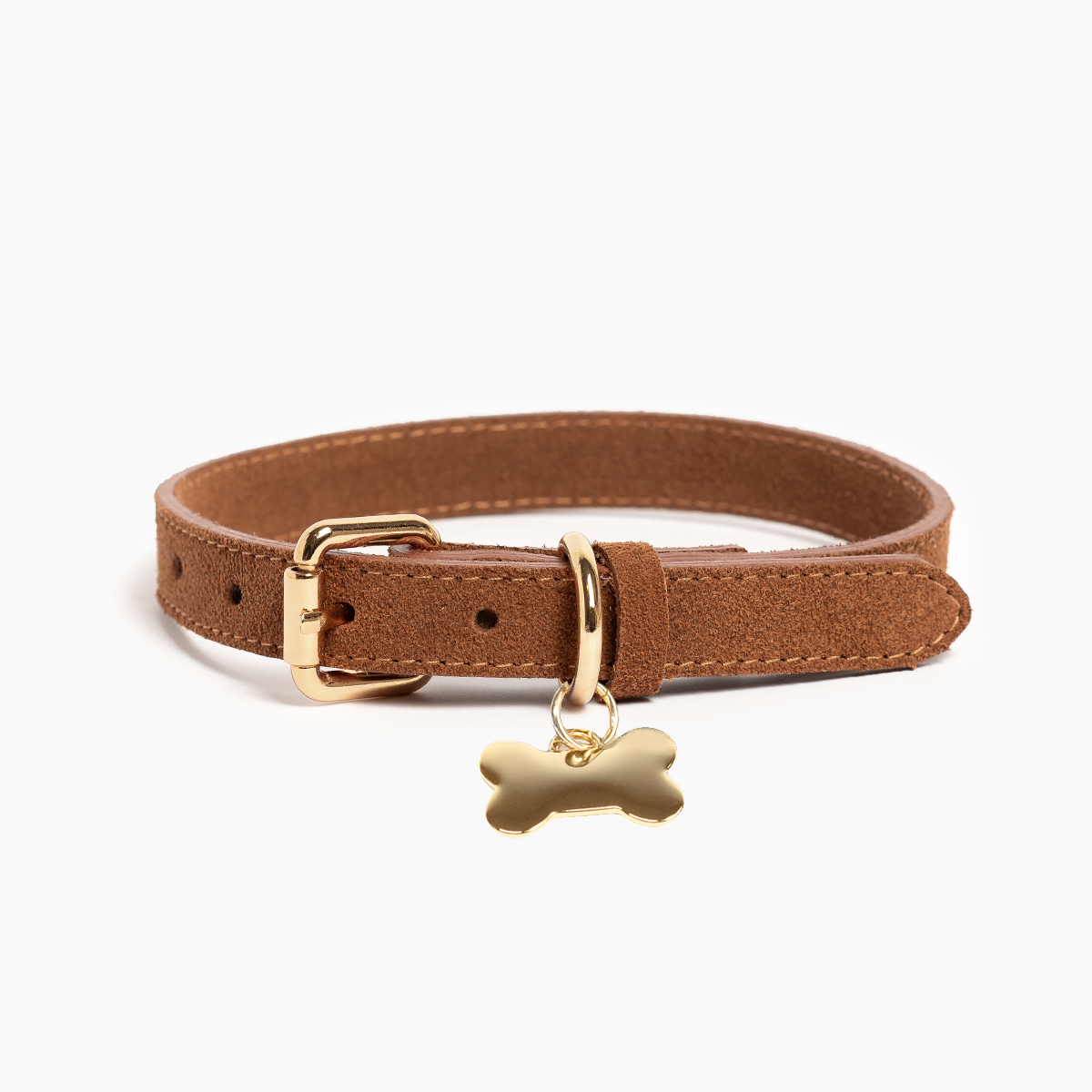 Coleira Folk Camel