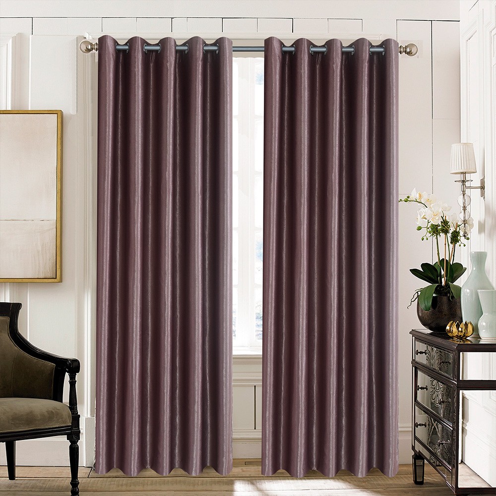 Cortina para Sala Quarto Blackout Jolitex Lisa 2,70 x 1,80m - Marrom