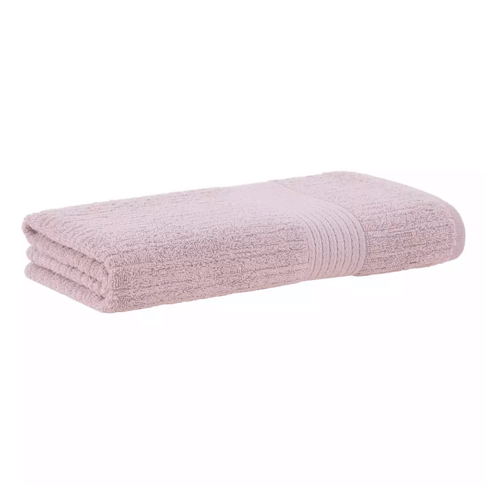 Toalha de Rosto Avulsa Buddemeyer Fio Penteado 48 x 85cm - Rosa