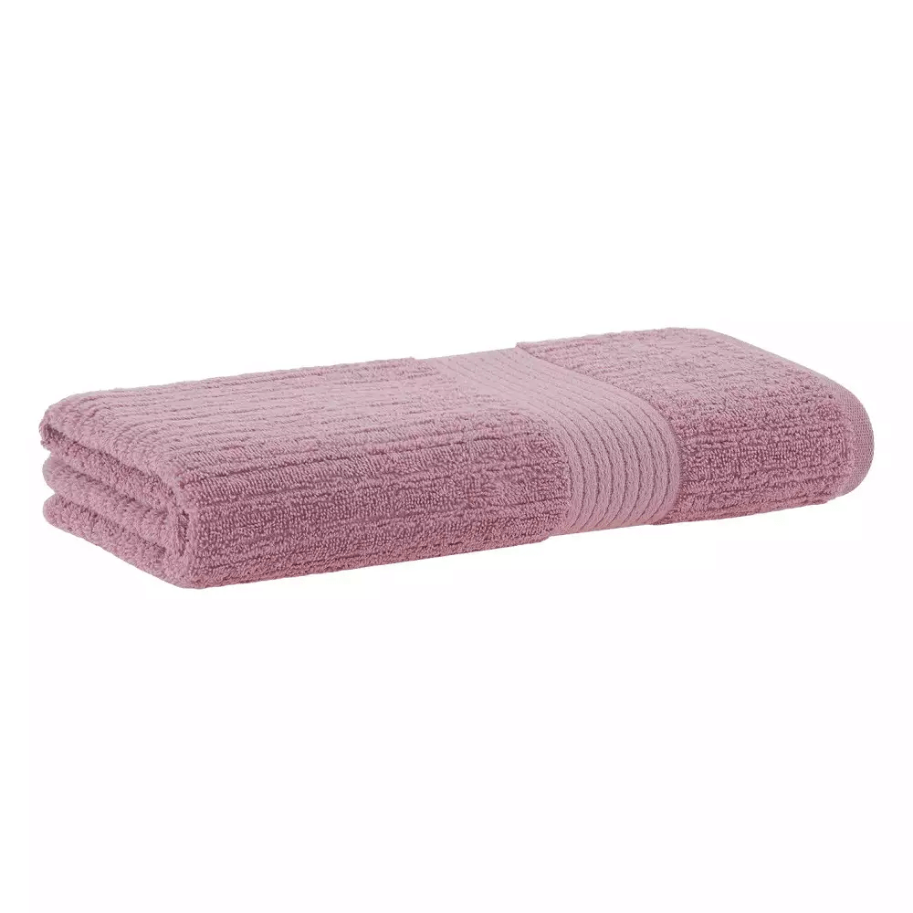 Toalha de Rosto Avulsa Buddemeyer Fio Penteado 48 x 85cm - Rosé