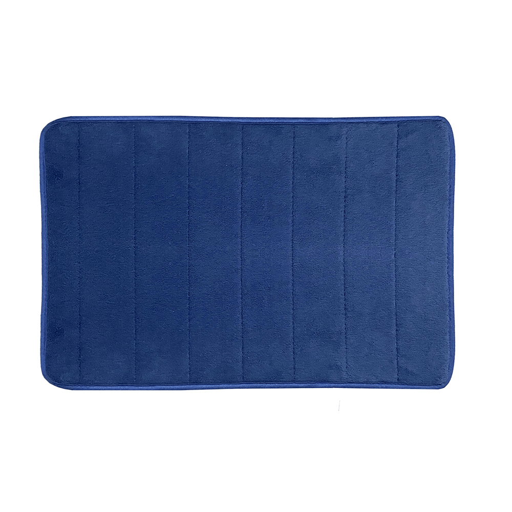 Tapete para Banheiro Antiderrapante Jolitex Sublime 40 x 60 - Azul