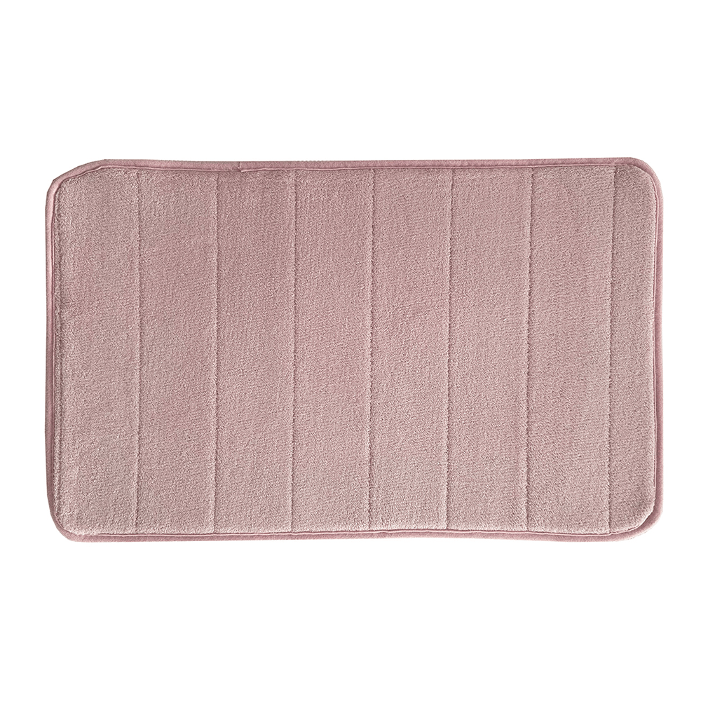 Tapete para Banheiro Antiderrapante Jolitex Sublime 40 x 60 - Rosa