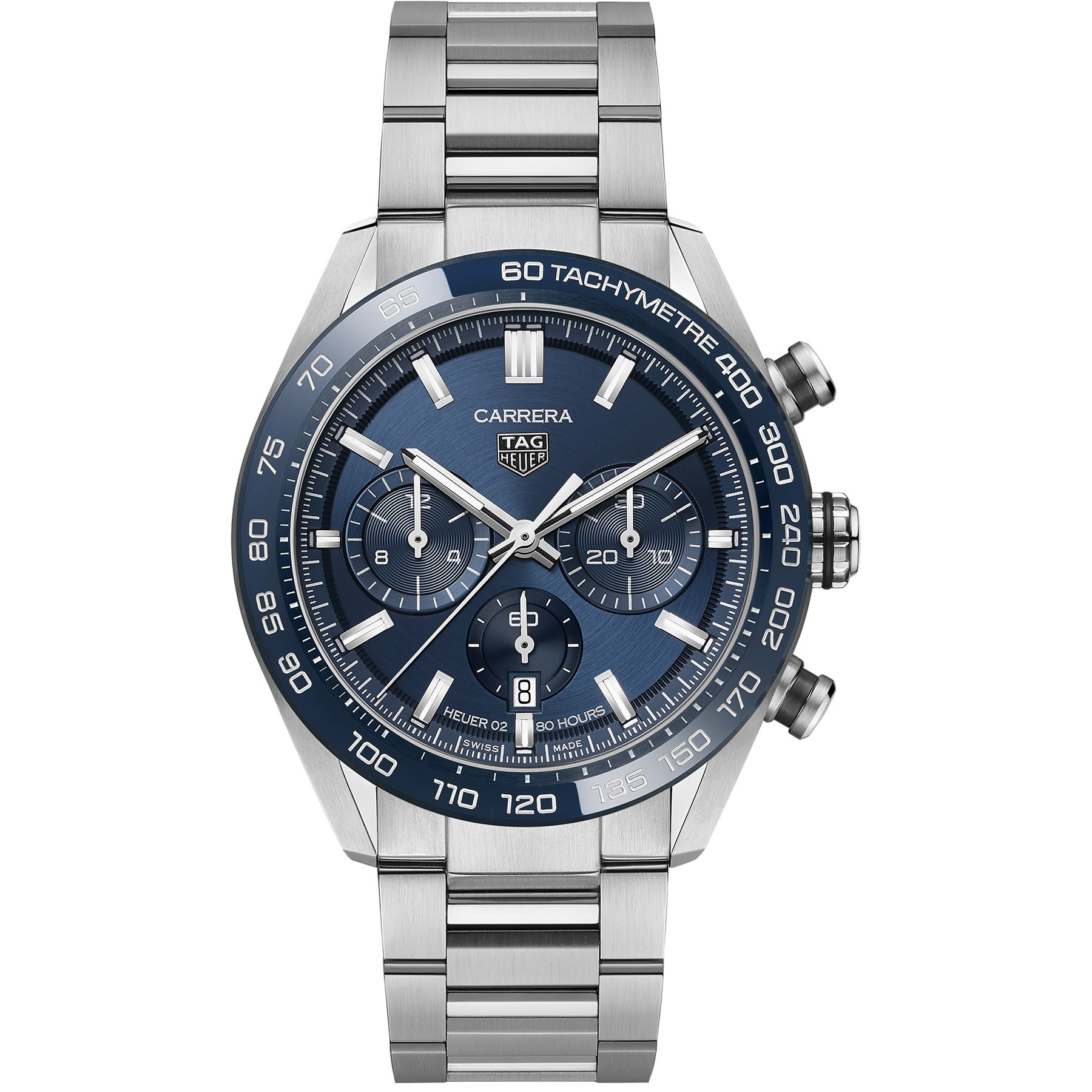 TAG Heuer Carrera Calibre Heuer 02 Autom tico Masculino Azul A o